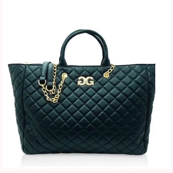 Gilda Paris Large Black Tote Bag-NWT - Picture 1 of 4